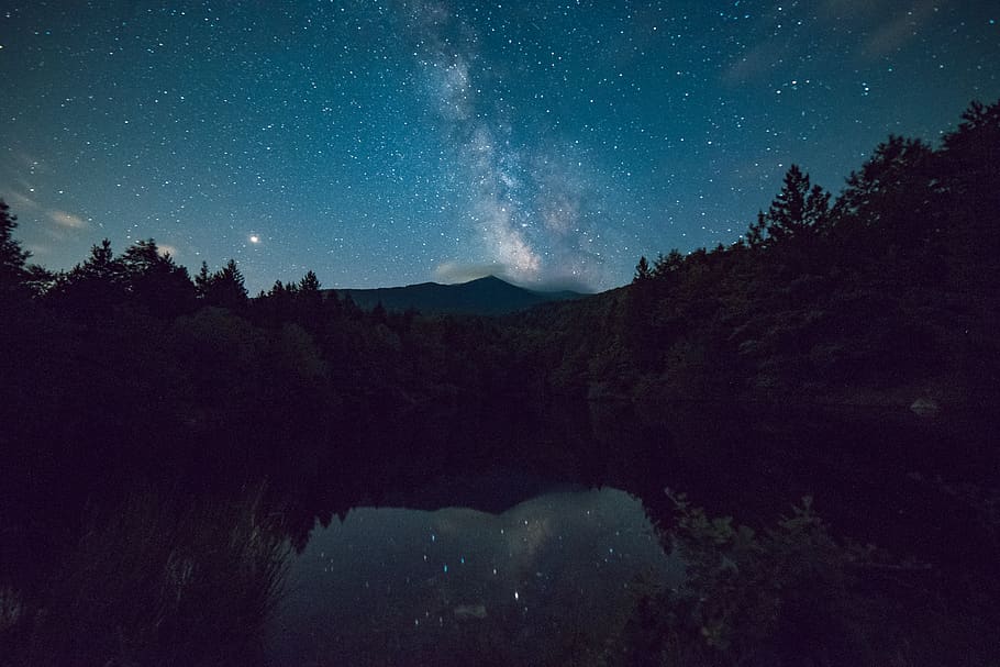 Clear Starry Night, astronomy, scenics  nature, space, no people