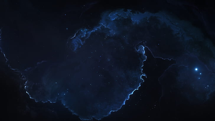 dark space, stars Free HD Wallpaper