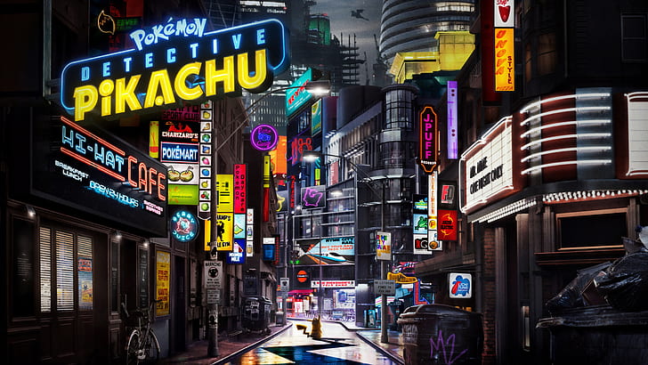 Detective Pikachu Poster, pikachu, pok, detective, pokemon Free HD Wallpaper