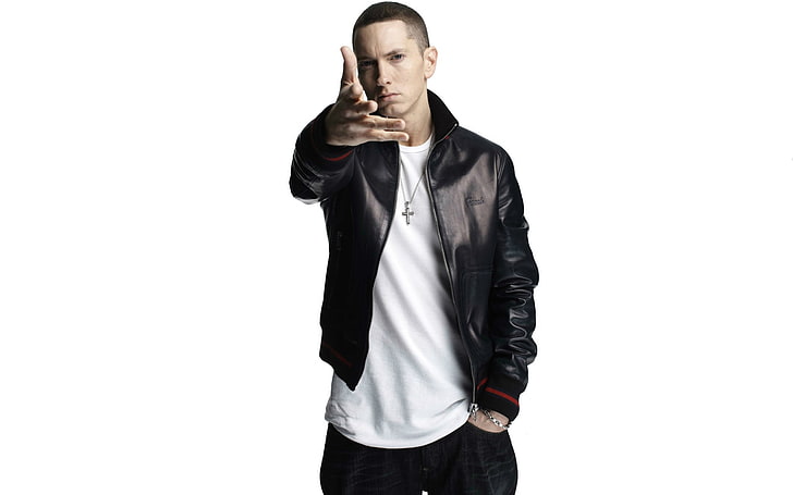 Eminem Rap God Live, cut out, eminem hd  1080p windows, casual clothing, front view