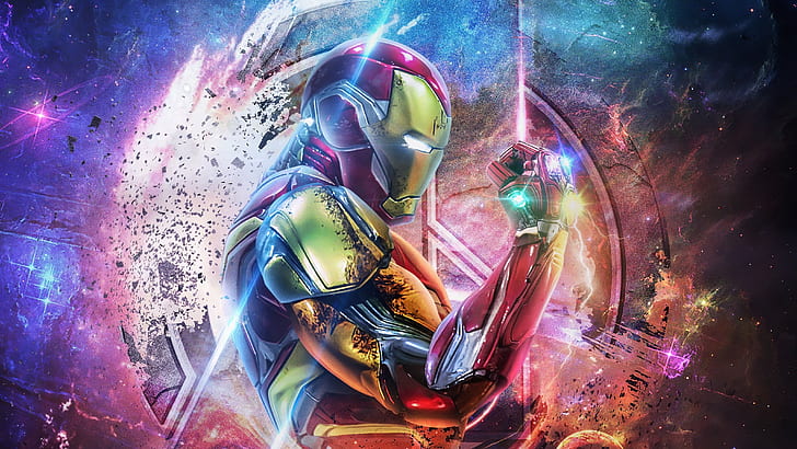 Endgame Iron Man Avengers, infinity gauntlet, avengers endgame, the avengers, iron man