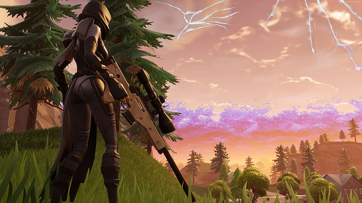 Fortnite, screenshot, fortnite Free HD Wallpaper