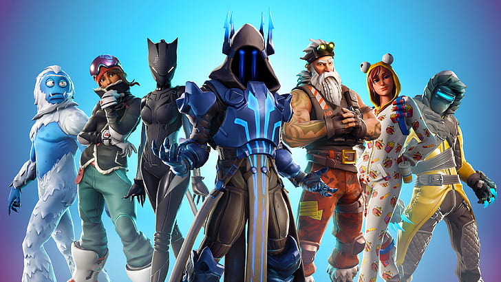 Fortnite Season 10 Battle Pass Skins, fortnite, video game Free HD Wallpaper