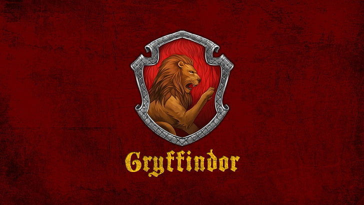 Harry Potter Gryffindor Flag, harry potter, gryffindor, logo Free HD Wallpaper