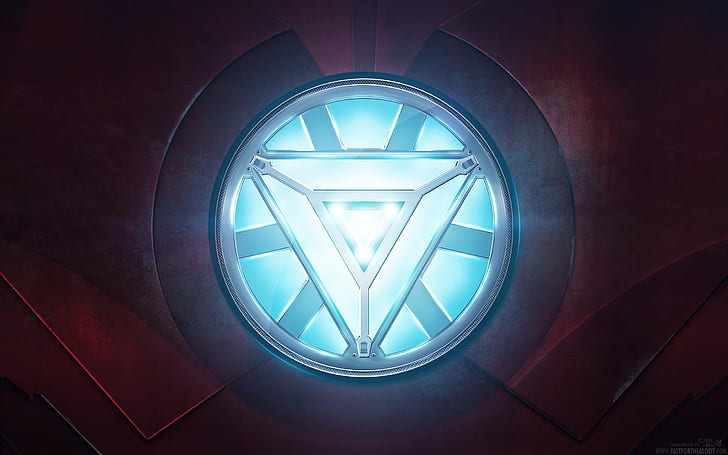 Iron Man's Chest Piece, man, reactor, marvel, iron