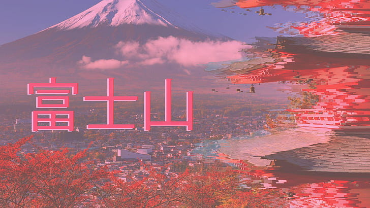 Japanese Aesthetic Vaporwave iPhone, japan, artistic, vaporwave, aesthetic Free HD Wallpaper