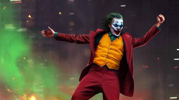 Joker Sitting, joker, joaquin phoenix, movie Free HD Wallpaper