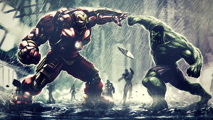 Marvel Cinematic Universe Hulk, the avengers, human representation, competition, marvel comics Free HD Wallpaper