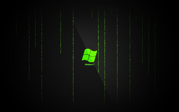 Matrix PC, logo, microsoft, matrix, windows Free HD Wallpaper