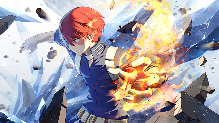 My Hero Academia 2560 X 1440, shoto todoroki, anime, my hero academia Free HD Wallpaper