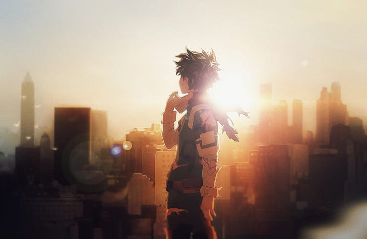 My Hero Academia Deku Cute, my hero academia, izuku midoriya, anime Free HD Wallpaper