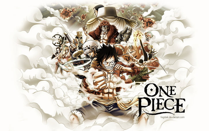 One Piece Luffy, franky one piece, nico robin, zoro roronoa, tony tony chopper Free HD Wallpaper