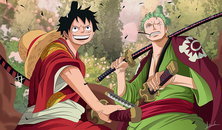 One Piece Luffy Zoro and Sanji, monkey d luffy, one piece, zoro roronoa, anime Free HD Wallpaper