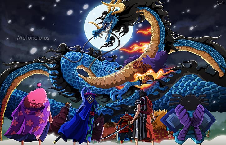 One Piece Movie 13, one piece, kaido Free HD Wallpaper