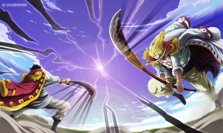 One Piece Shirohige, one piece, gol d roger, edward newgate Free HD Wallpaper