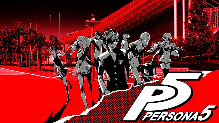 performance, uniform, persona 5, men Free HD Wallpaper