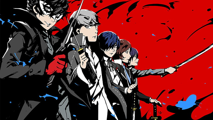 Persona 4 1366X768, persona, persona 4, video game, persona 5