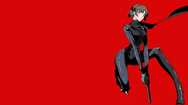 Persona 5 Menu Screen, makoto niijima, persona 5, persona Free HD Wallpaper