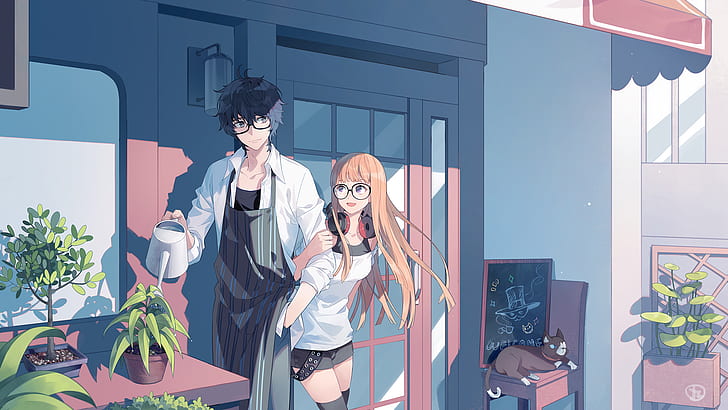 persona, joker persona, futaba sakura, persona 5