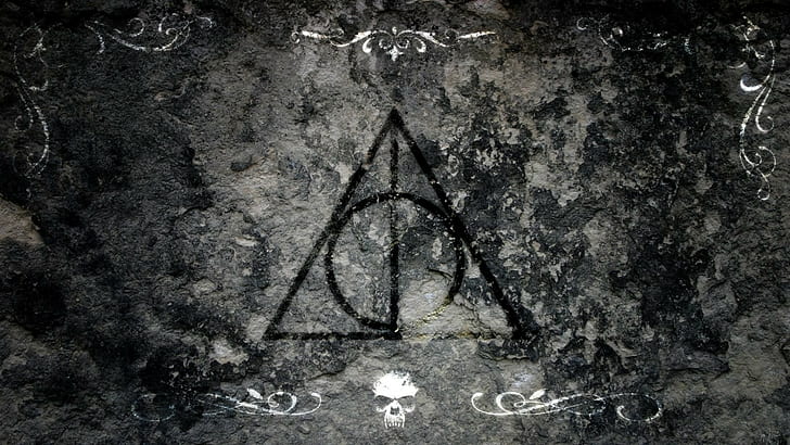 Pretty Harry Potter Laptop, Harry, harry potter, symbols, harry potter and the deathly hallows