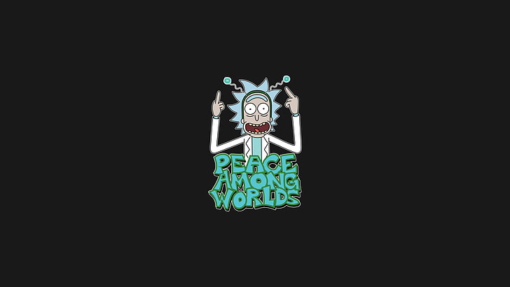 Rick and Morty Trippy Phone, studio shot, copy space, human representation, representation Free HD Wallpaper