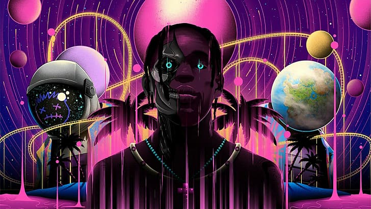 Travis Scott Fortnite Concert Times, fortnite, travis scott Free HD Wallpaper