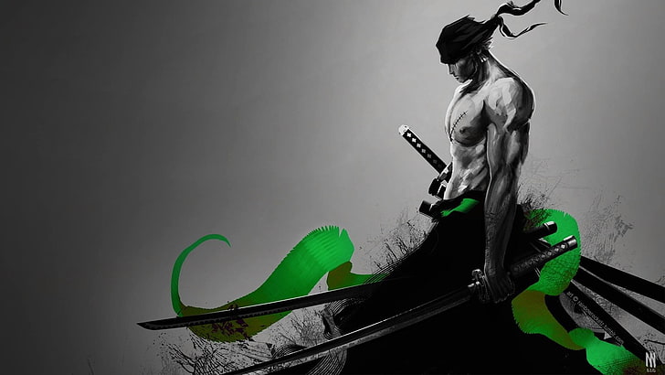 Zoro Avatar, anime, one piece, zoro roronoa Free HD Wallpaper