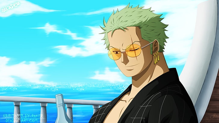 Zoro Purple, one piece, anime, zoro roronoa Free HD Wallpaper