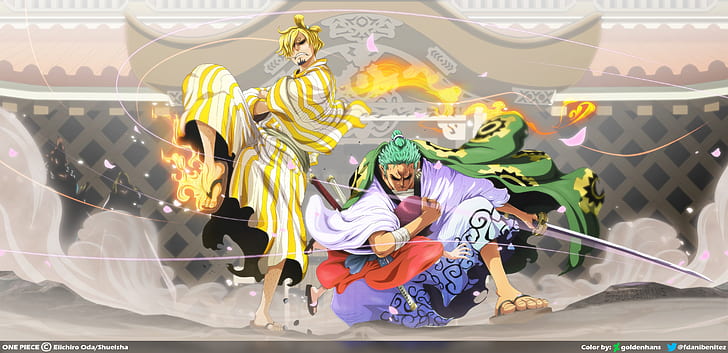 Zoro, sanji one piece, toko one piece, one piece, roronoa zoro Free HD Wallpaper