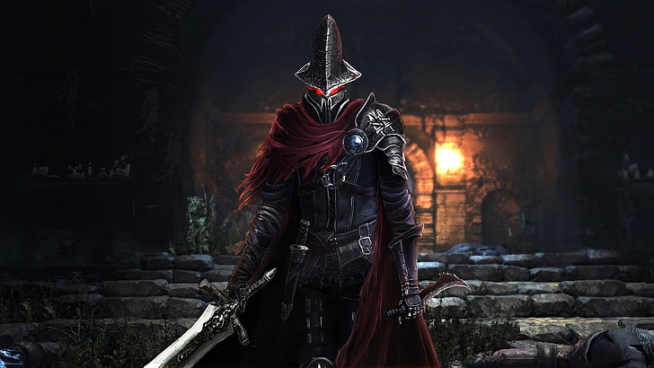 Abyss Watchers Armor, one person, clothing, front view, standing Free HD Wallpaper