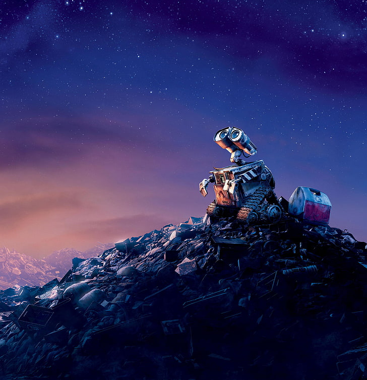 Animated, pixar, animation, walle