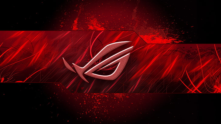 Asus ROG Black, gamer, asus, rog, republic Free HD Wallpaper