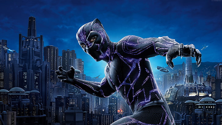 Black Panther Soundtrack, chadwick boseman, black panther Free HD Wallpaper