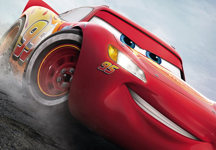 Cars Lightning McQueen, cars, cars 3, mcqueen, 2017 Free HD Wallpaper