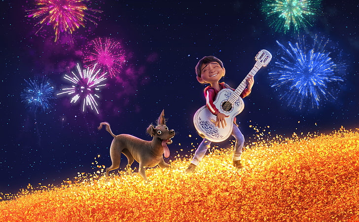 Dante Miguel Coco Disney Pixar, miguel, coco, animation, pixar Free HD Wallpaper