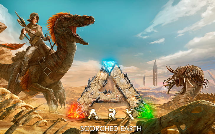 earth, scorched, ark Free HD Wallpaper