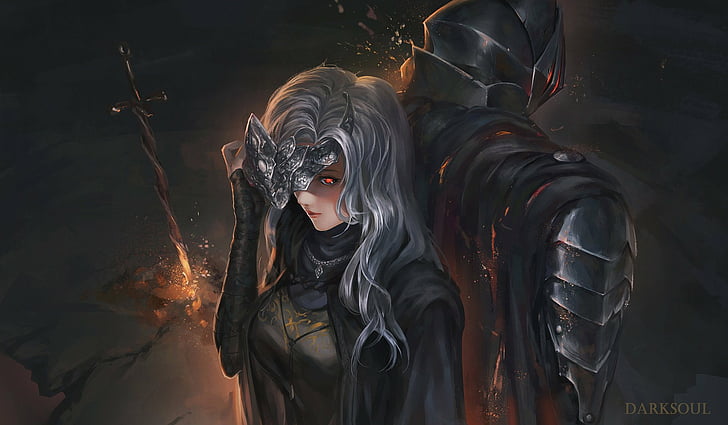 Fire Keeper Fan Art, dark souls, fire keeper dark souls, dark souls iii Free HD Wallpaper