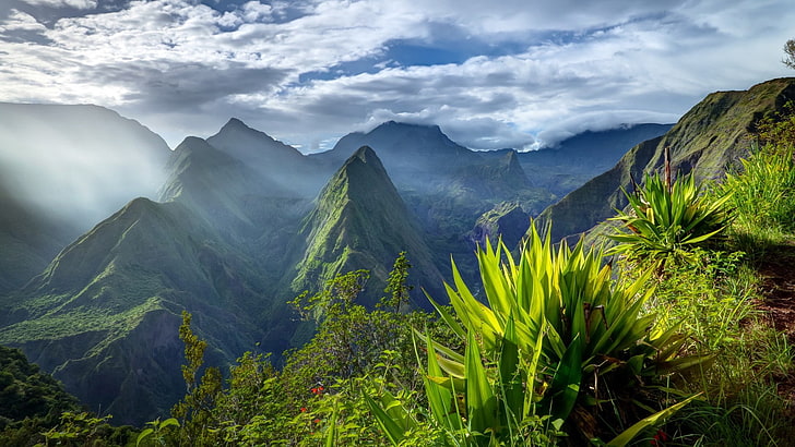 La Reunion Island Volcano, environment, remote, scenics  nature, tranquility Free HD Wallpaper