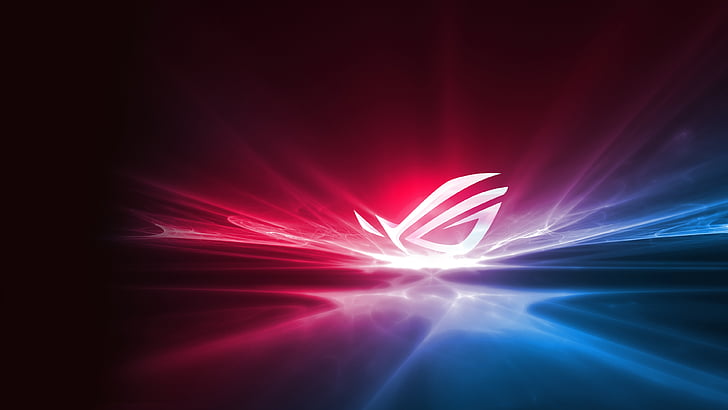 Laptop Asus ROG, gamer, technology, technics, videogame Free HD Wallpaper