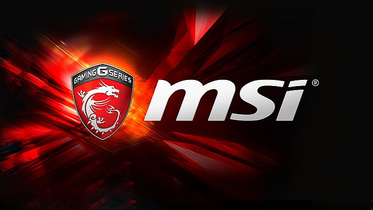 MSI Gaming HD, gaming series, pattern, still life, warning sign Free HD Wallpaper