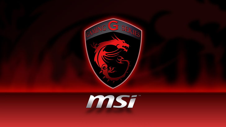 MSI HD, msi, logo, western script, closeup Free HD Wallpaper