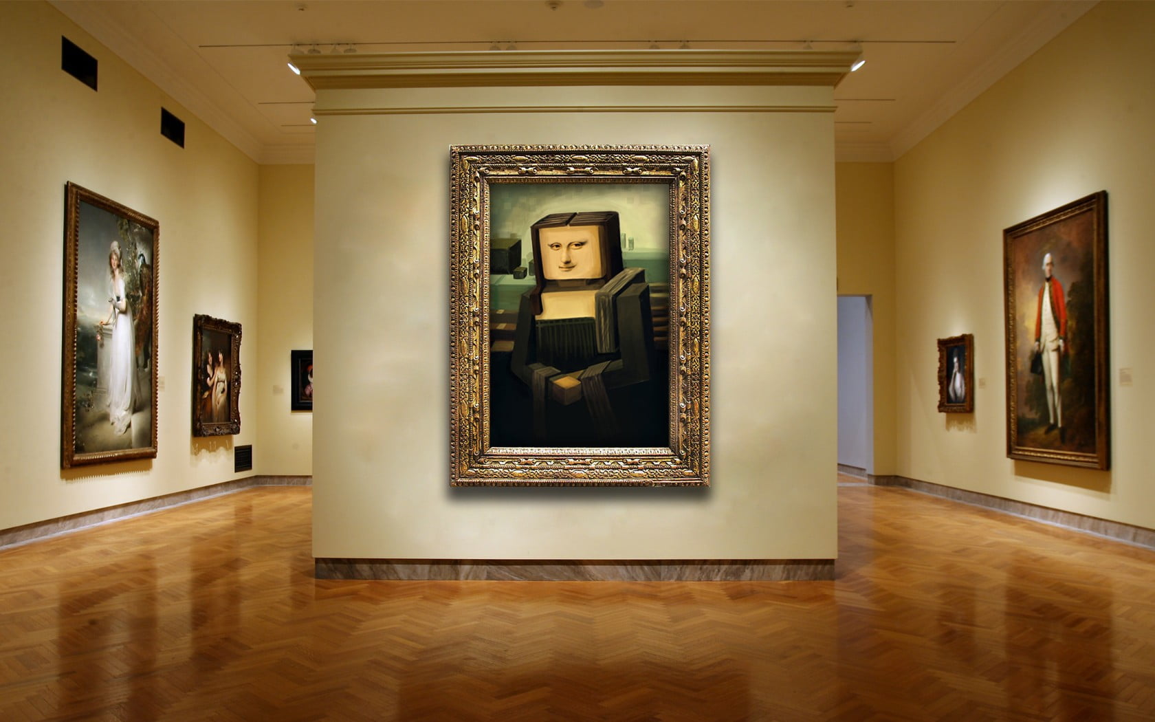 Museum Art Gallery, craft, apartment, decoration, mona