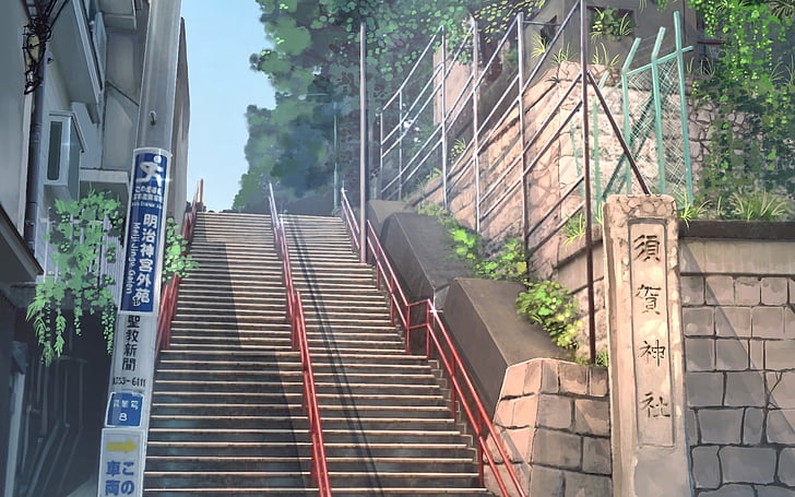 Original Stairway to Heaven, your name, anime Free HD Wallpaper