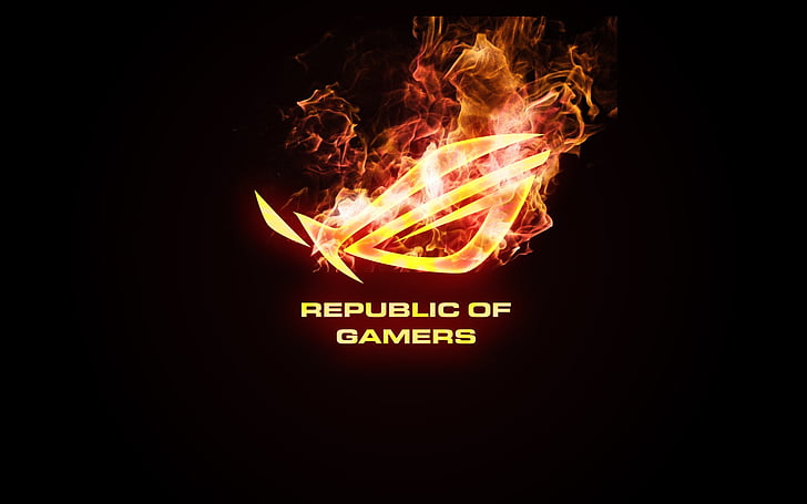 Rog Logo, technology, republic, videogame, asus Free HD Wallpaper