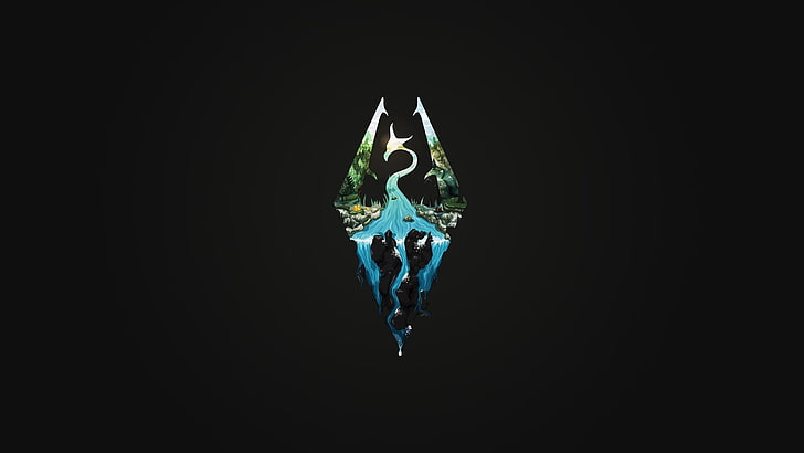 Skyrim Together Logo, art and craft, animal representation, representation, wealth Free HD Wallpaper