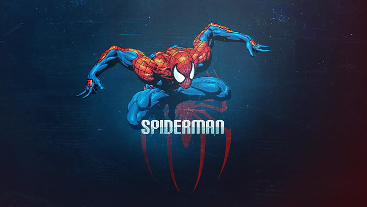 Spider-Man Art, swimming, communication, sea, people Free HD Wallpaper