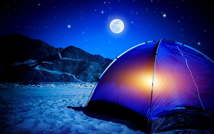 Tent Camping Near Me, illuminated, tranquility, sky, scenics  nature Free HD Wallpaper