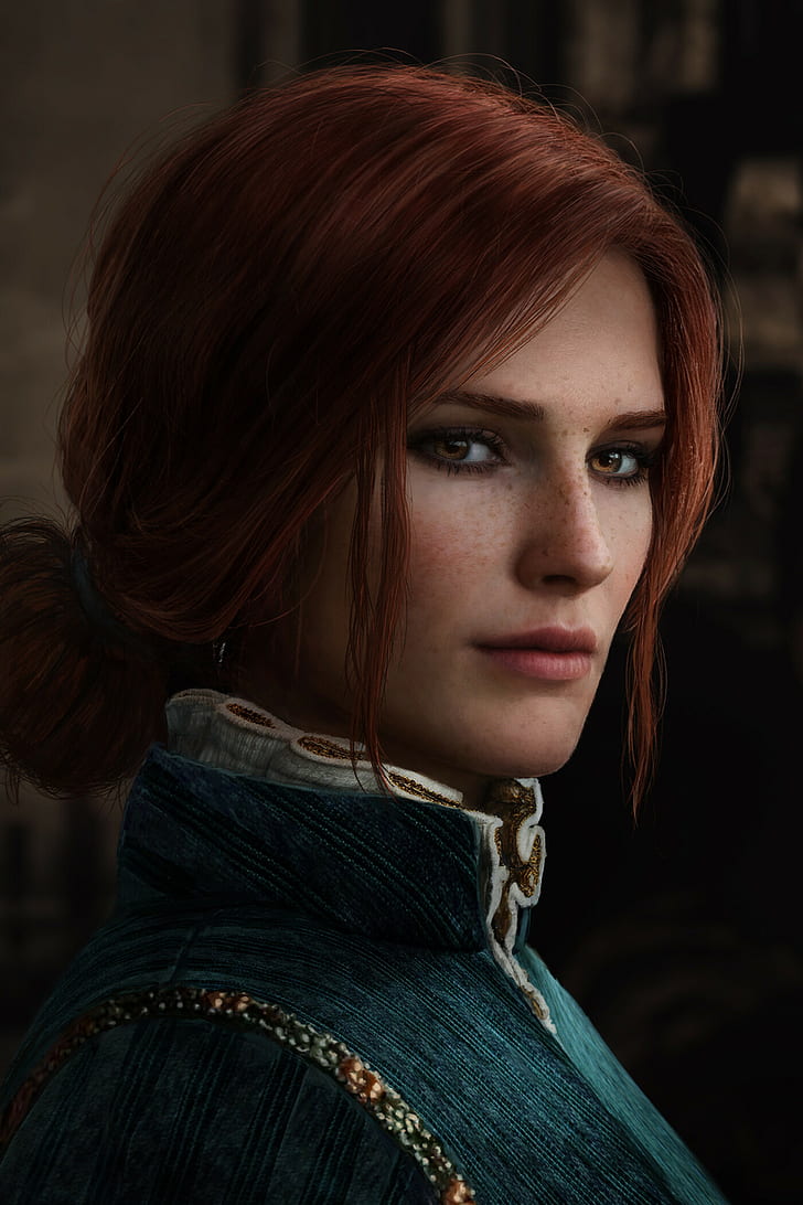 Triss Witcher Outfit, triss merigold, the witcher 3 wild hunt, the witcher, rpg Free HD Wallpaper