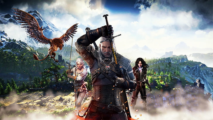 Witcher 3 Gameplay, disguise, smoke  physical structure, young men, cultures Free HD Wallpaper