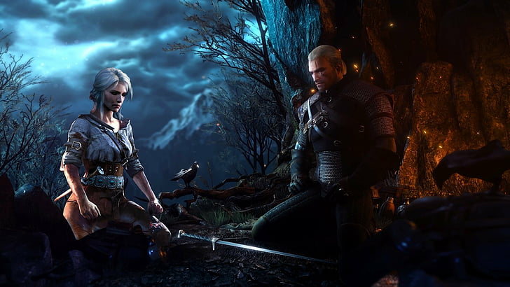 Witcher 3 Screenshots, communication, men, ciri the witcher, military